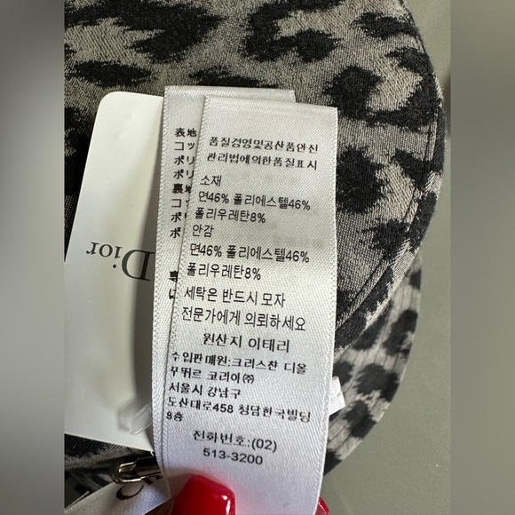 DIOR BUCKET HAT MIZZA REVERSIBLE HAT - Picture 9 of 13